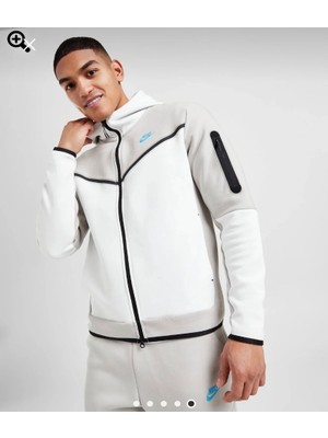 Nike Sportswear Windrunner Tech Fleece Full-Zip Hoodie Gri Erkek Sweatshirt DV0537-012