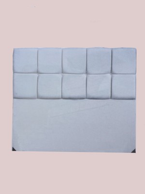 Bengi Ankara Mobilya Başlık Alc 15553 Burcu Model 120CM Baby Face Kumaş Modern Suni Deri Beyaz Renk