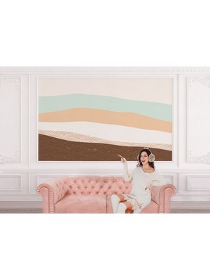 the mr east Boho Stili Modern Duvar KAĞIDI-5539