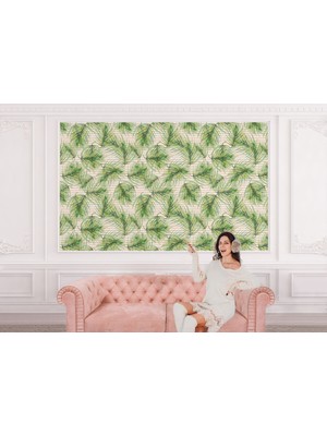 the mr east Tropikal Ağaç Yaprakları Duvar KAĞIDI-5565