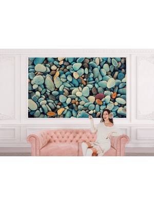 the mr east Deniz Taşı Dekoratif Duvar KAĞIDI-3495