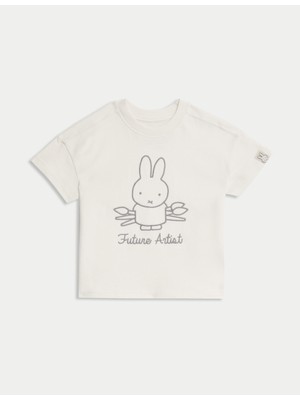 Marks & Spencer Saf Pamuklu Miffy:trade_mark: Tişörtü (1–8 Yaş)