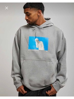 Nike Sb Fleece Hoodie Pullover Kalın Şardonlu Gri Erkek Sweatshirt FN2556-063