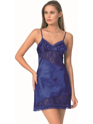 Aria's Closet Arias Closet Saks Kısa Saten Gecelik