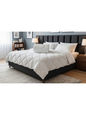 Taç 2 Adet Çift Kişilik Mikrofiber Yorgan