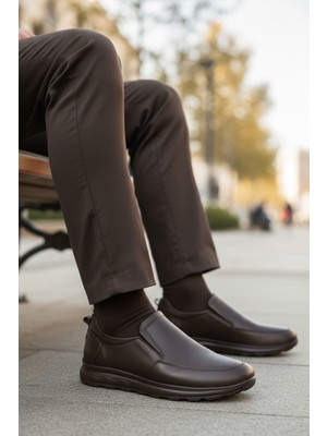 Ayakmod 1612 Kahve Erkek Günlük Ayakkabı