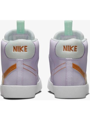 Nike Blazer Mid '77 D Çocuk Mor Spor Ayakkabı