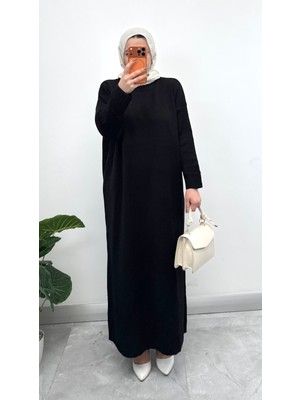 Pike Örgülü Triko Elbise