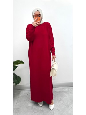 Pike Örgülü Triko Elbise