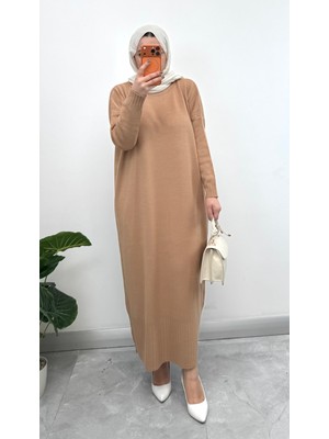 Pike Örgülü Triko Elbise