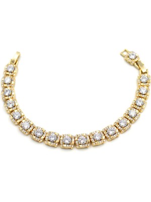 Ares 01 Store Xuping Vıp Beyaz Zirkon Taşlı Lüks Kadın Bileklik