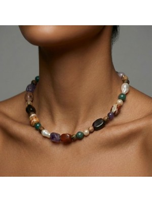 THEIA GemWorks Thia — Doğal Taş Kolye