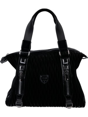 Guja C1104 Kadın Premium El ve Omuz Çantası Siyah