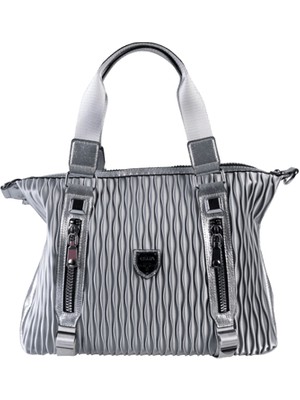 Guja C1104 Kadın Premium El ve Omuz Çantası Gümüş