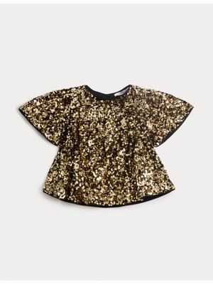 Marks & Spencer Pul Detaylı Üst (2-10 Yaş)