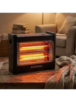 Ttt Şömine Tipi Isıtıcı Soba 1800W