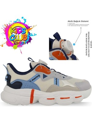 Çocuk Akıllı Bağcık Mekanizmalı Ortopedik Spor Ayakkabı