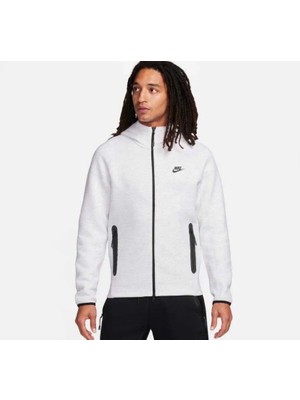 Nike Tech Fleece Fz Windrunner Hoodie Gri Erkek Sweatshirt FB7921-051