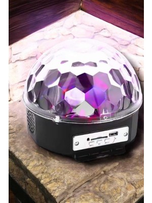 Kompakt Tasarımlı Telefon Kontrollü Disko Topu Işıkları - VR002D-6ALEI2