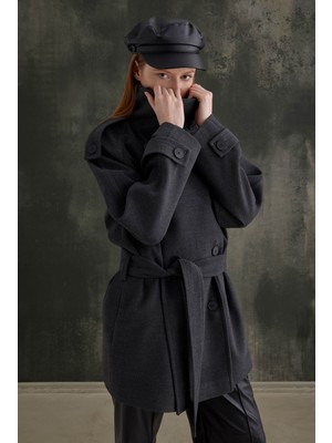 HE-QA Dik Yaka Kaban Antrasit