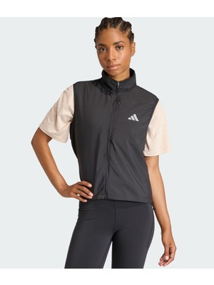 Adidas ADI365 Running Essentials Kadın Yelek Siyah Nefes Alabilir Kumaş ile Günlük Kullanım İçin