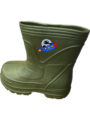 Güven Kundura Çocuk Eva Yağmur Botu Su Geçirmez Hafif