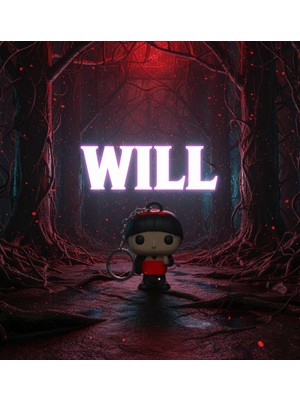 Stranger Things Will Pop Anahtarlık