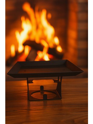 Sb Pelet Soba Başlığı (Tava Şekil) Siyahsaç