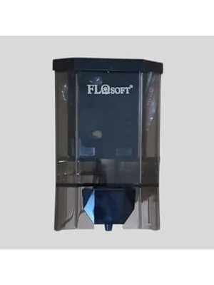 Flosoft F032S Sıvı Sabunluk 500 ml Siyah-Şeffaf SIYAH,ILKATR1544