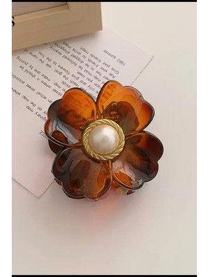 Aurrari Ekay Renk Incili Çiçek Mandal Tokatoka