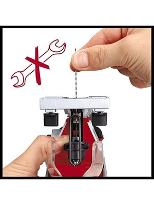 Akülü Dekupaj Testere Te-Js 18/80 Li-Solo Power X- (18 V, Maks. 80 mm Kesim Derinliği, 4 Kademeli Sarkaç Koruması, Toz Emiş Adaptörü, Paralellik Mesnedi, LED Işık) - 4321200