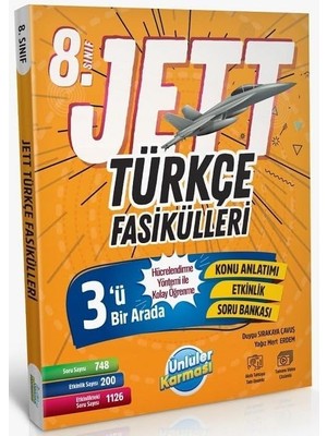 8. Sınıf Jett Türkçe Fasikülleri