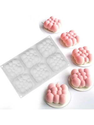 Mini Cloud Silikon Kalıp Beyaz ECMELNM460