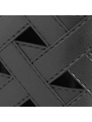 Deri Desenli Saplı Sepet