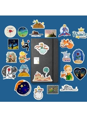 Küçük Prens/the Prince Paketi/bullet Journal Defter Çıkartma Ajanda Laptop Etiket