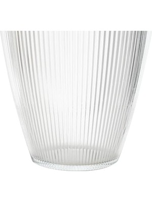 Oro Şeffaf Vazo 24 cm