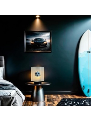 Gece Lambası - Futbol Topu Tasarımı, Genç Odası, Dekoratif, Şık, Ideal Hediye