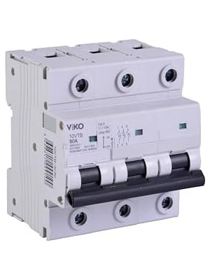 10VTB-3C80 Otomatik Sigorta 10KA C Tipi 3 Kutup 80A