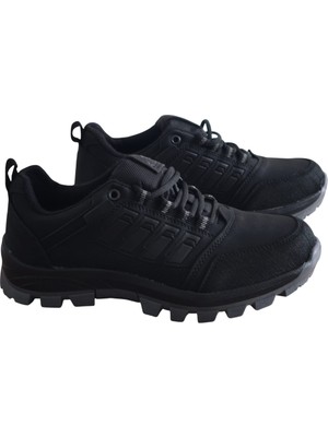 Rimex Erkek Outdoor Ayakkabı – Kaymaz Taban, Dayanıklı & Rahat Tasarım, Günlük ve Kışlık Siyah Spor Ayakkabı