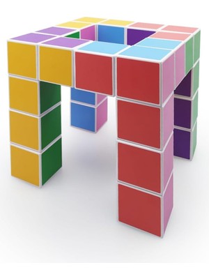 Manyetik Blok, Rengarenk 25 Küp