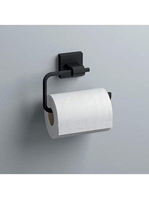 Maxted Tuvalet Kağıdı Tutucu, Mat Siyah, Banyo Aksesuarları, MAX50-FB