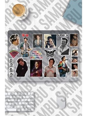 Styles Temalı Etiket Seti - Laptop Notebook Telefon