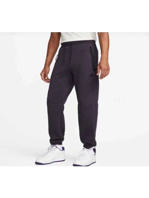 Nike Sportswear Tech Fleece FW22 Koyu Mor Erkek Eşofman Altı DQ4312-541