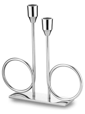 Alula Stand Şamdan Silver