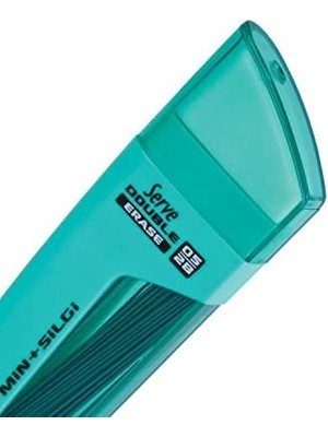 Dble Mek Kur Klm Ucu-Slg 05MM Nane Yesılı 2lı Set