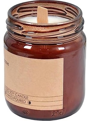 Vanilya Kokulu Doğal Soya Mumu 200 gr