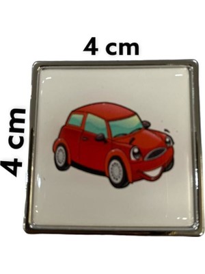 Pazarcan Simge Kare Krom Çekmece Düğmesi