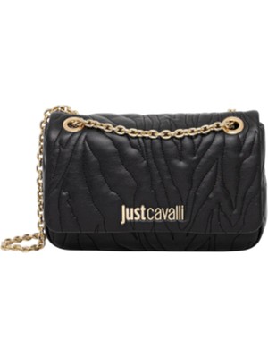 Just Cavalli Kadın Borsa Çapraz Askılı Çanta - Siyah