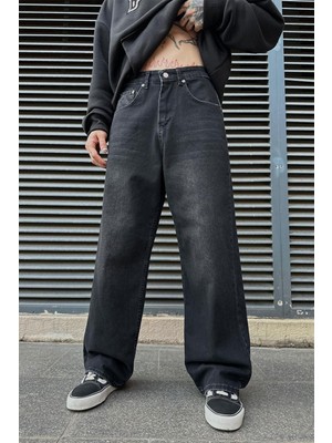 Füme Dokulu Füme Go Ekstra Bol Baggy Pantolon