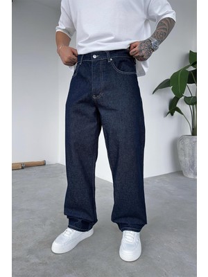 Koyu Mavi Basic Premium Regular Pantolon